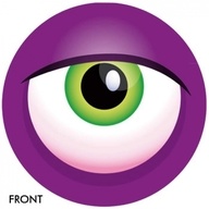 Ball Monster Eyeball Purple No.OTBBP0601